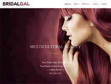 Tablet Screenshot of bridalgal.com